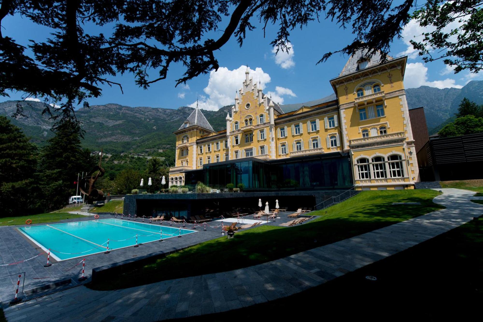 Grand Hotel Billia Saint-Vincent Exterior foto