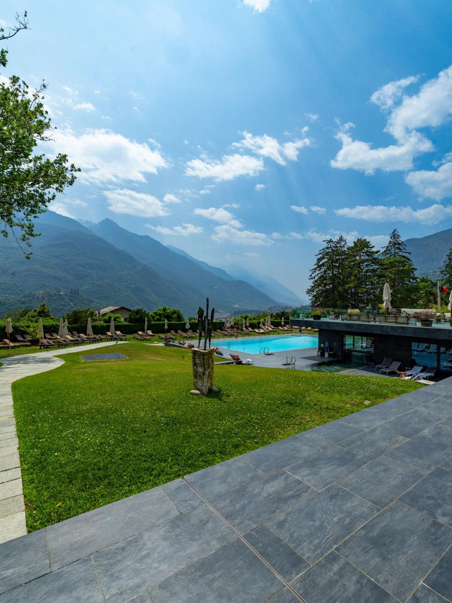 Grand Hotel Billia Saint-Vincent Exterior foto